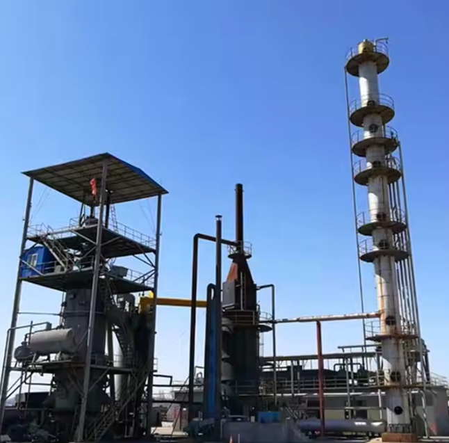 Full Automatic Easy Operation 75% Base Oil Output Vacuum Distillation Unit