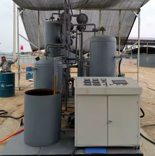 2024 New Technology Thin Film Evaporator With Solvent Refinery Recycling Oil to Base Oil