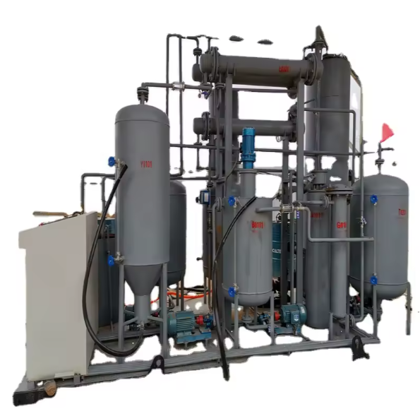 Modular Design 1-3Tons Full Continuous Plant to Convert Engine Oil
