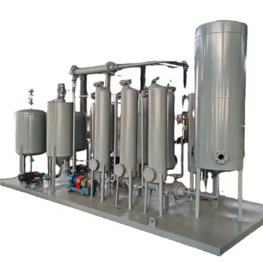 Steam Boiler and Tube Furnace Heating System Black diesel Recycling