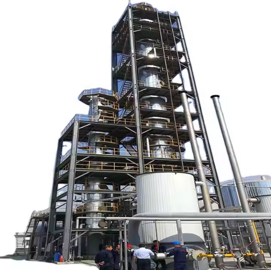 Fully Automatic 20-100Tons Continuous Waste Oil Fractional Distillation Column