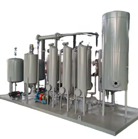 Low Factory Price Tyre Oil to Low Sulphur diesel Batch Distillation