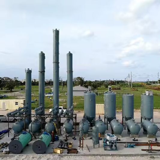 Latest Technology with Zero Pollution 100Tons Full Automatic Petrochemical Plant