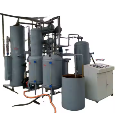 2022 New Manufacturing With 85% diesel Yield Waste Engine Oil Recycle to Diesel Plant