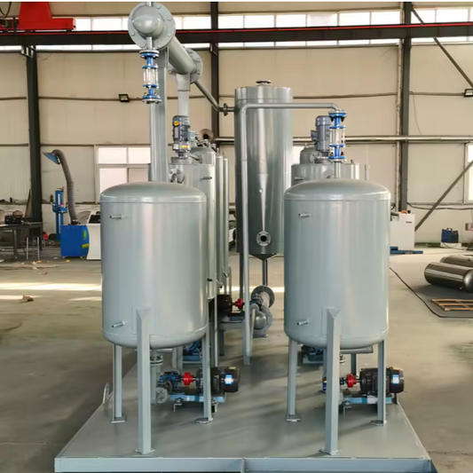 10-15Tons Mobile Design Black Oil Recycling Machine